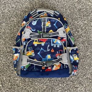 Pottery Barn Kids Construction Trucks Backpack